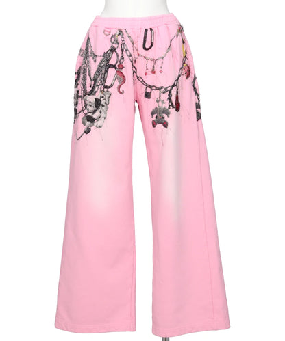 doublet(ダブレット)EMBROIDERED CHAIN SWEATPANTS