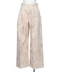 TANAKA(タナカ)HAKAMA JEAN TROUSERS - FOGGY GREEN