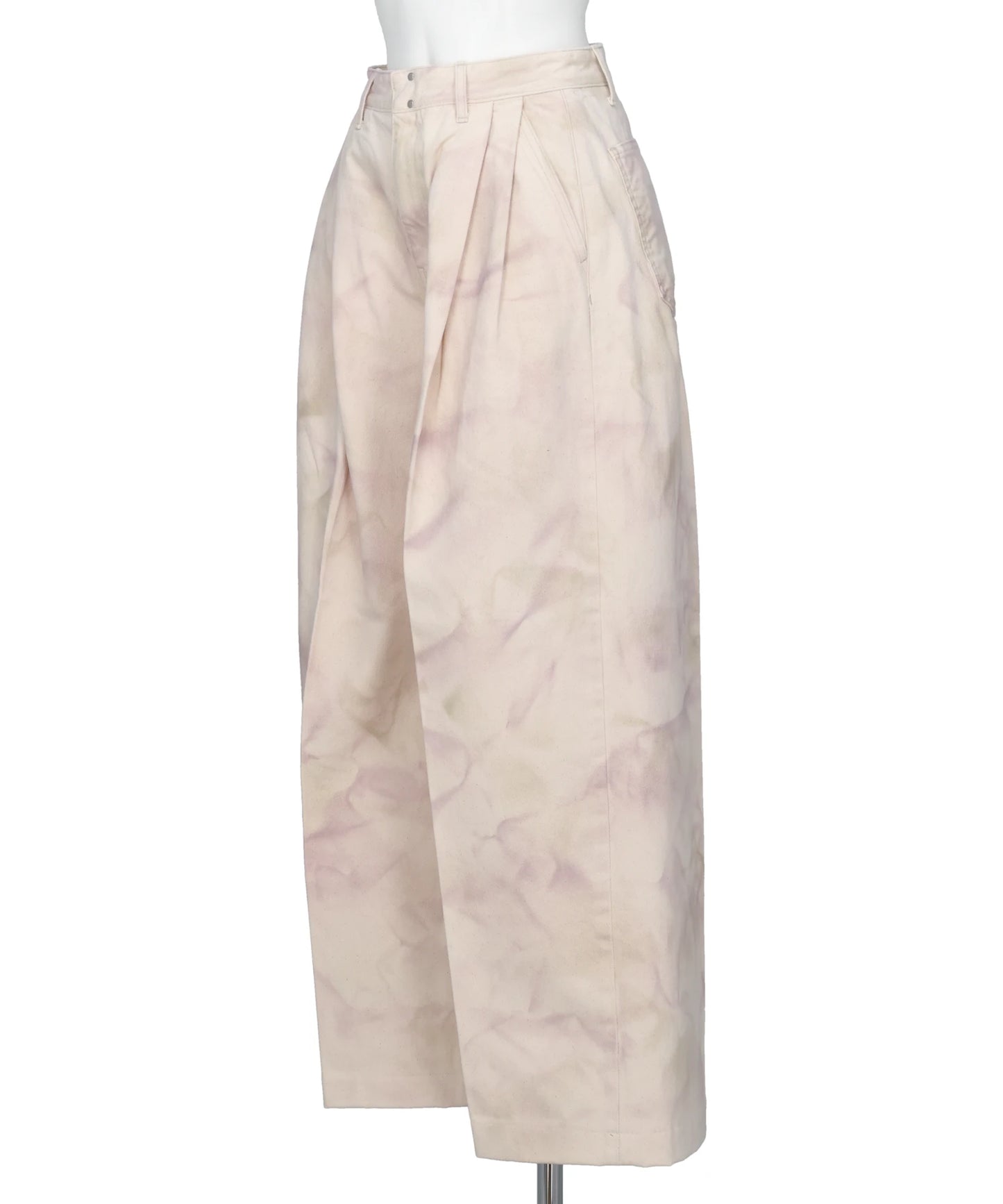 HAKAMA JEAN TROUSERS - FOGGY GREEN