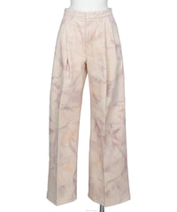 TANAKA(タナカ)HAKAMA JEAN TROUSERS - FOGGY PINK