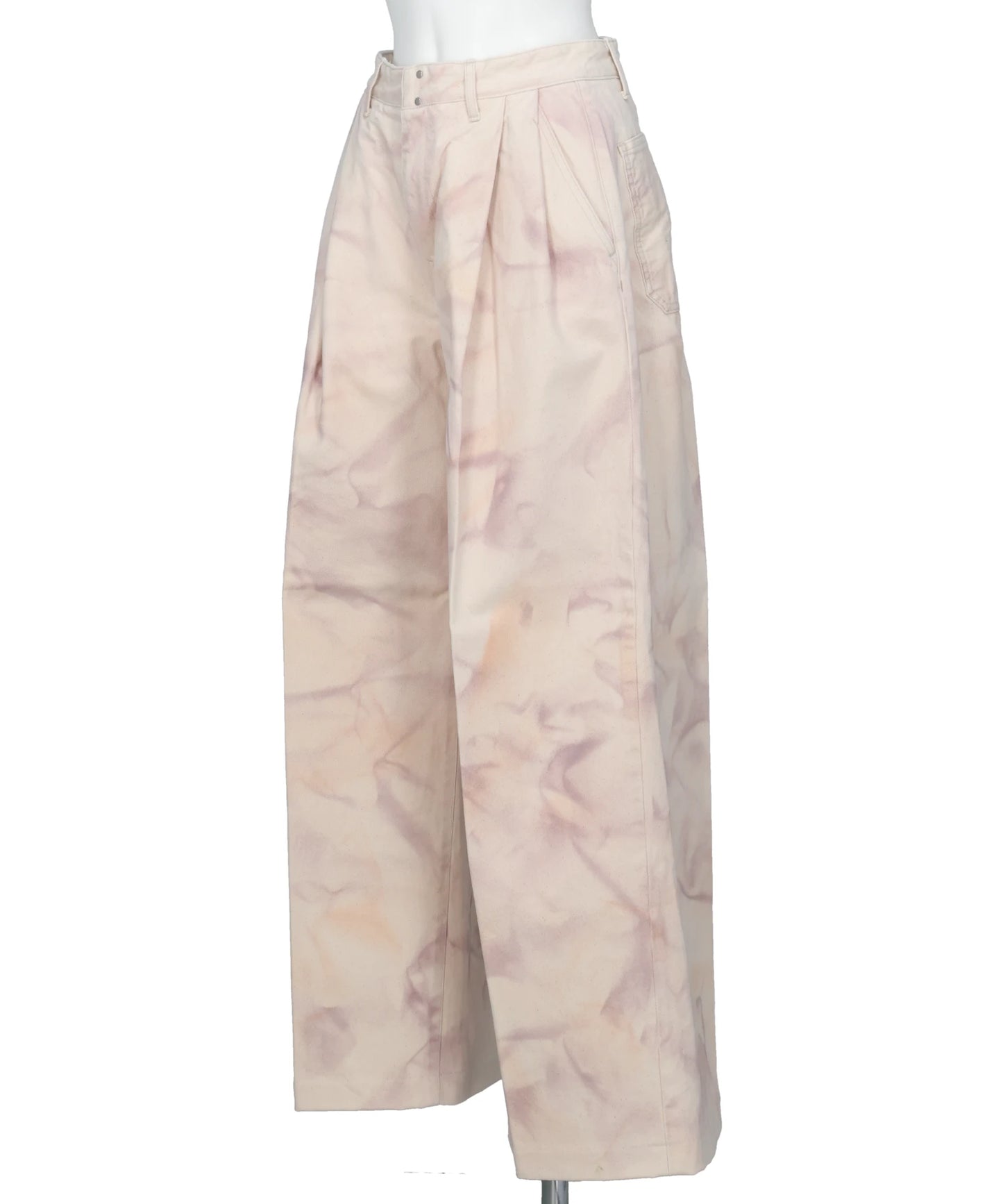 HAKAMA JEAN TROUSERS - FOGGY PINK