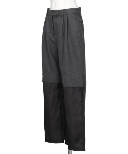CHOPPED TROUSERS WOVEN