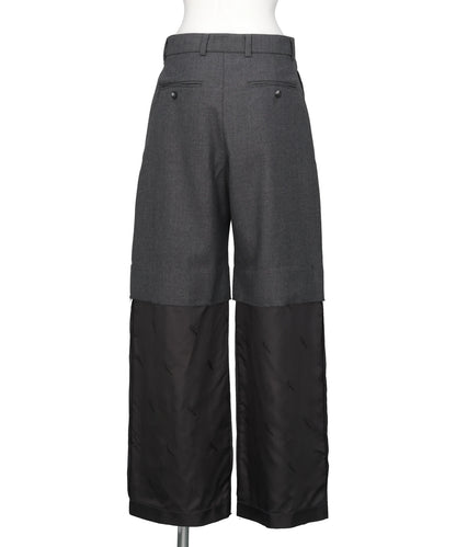 CHOPPED TROUSERS WOVEN
