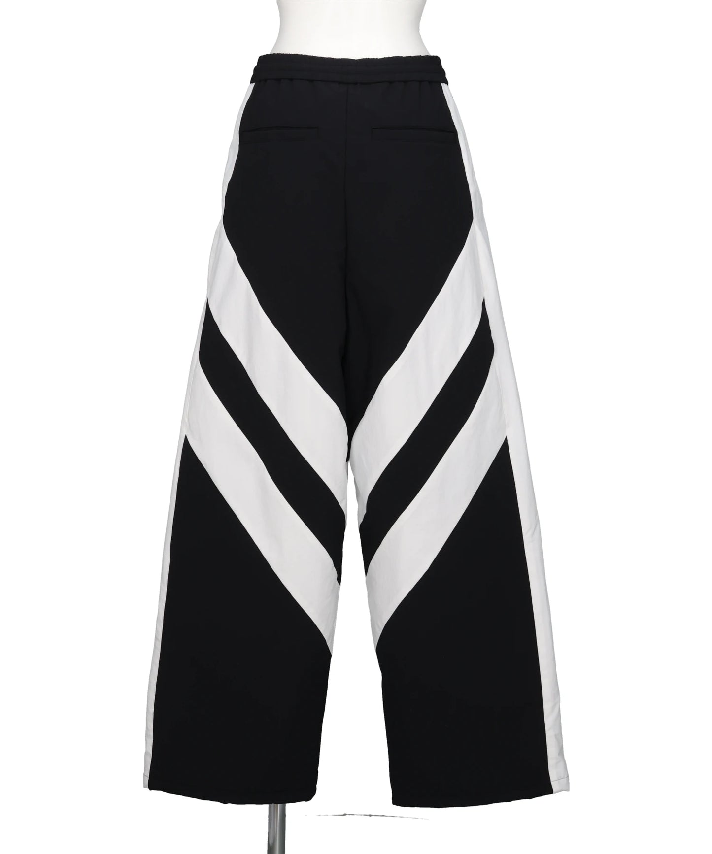 CHEVRON PUFFER NYLON TROUSER