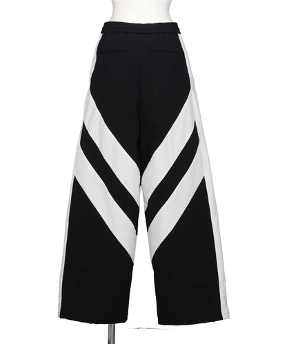 CHEVRON PUFFER NYLON TROUSER