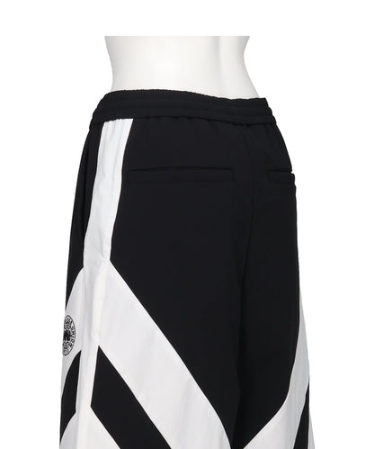 CHEVRON PUFFER NYLON TROUSER