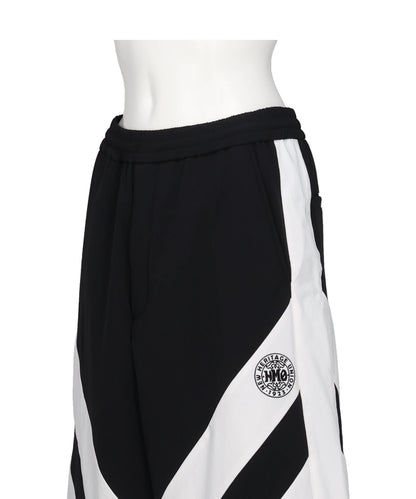 CHEVRON PUFFER NYLON TROUSER