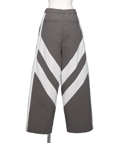 CHEVRON PUFFER NYLON TROUSER