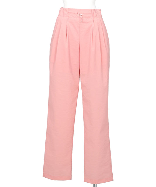 Mame Kurogouchi(マメクロゴウチ) 2026SS STRETCH DRAWCORD TROUSERS MM26SS-PT051