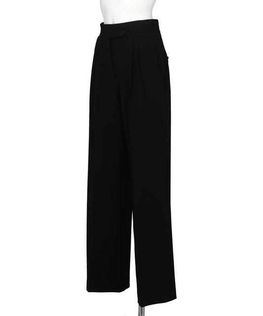 TRIACETATE POLYESTER HIGH WAISTED WIDE