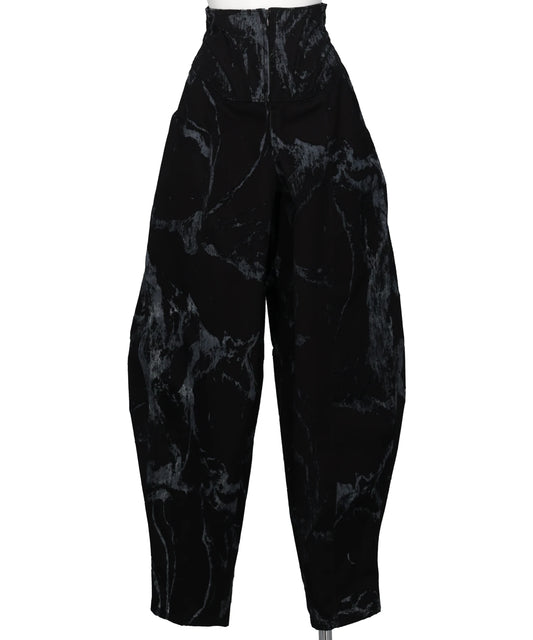 mukcyen(ムッシャン) 2026SS INTERFACE CURVE PANTS M266PT04