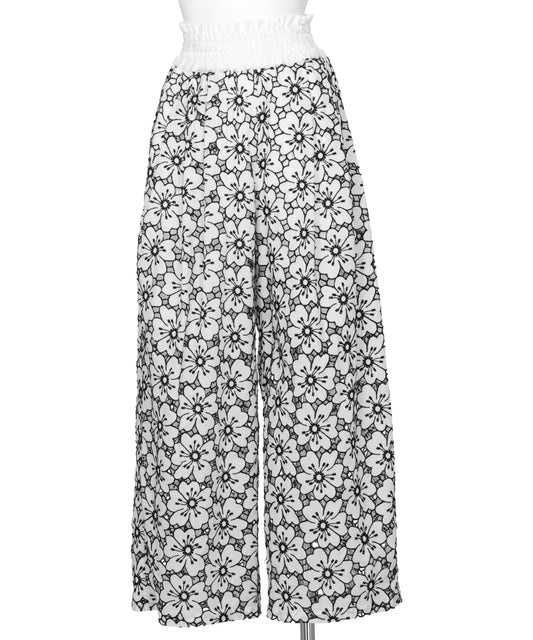 FUMIE=TANAKA(フミエタナカ) 2026SS COTTON LACE PA F26S43