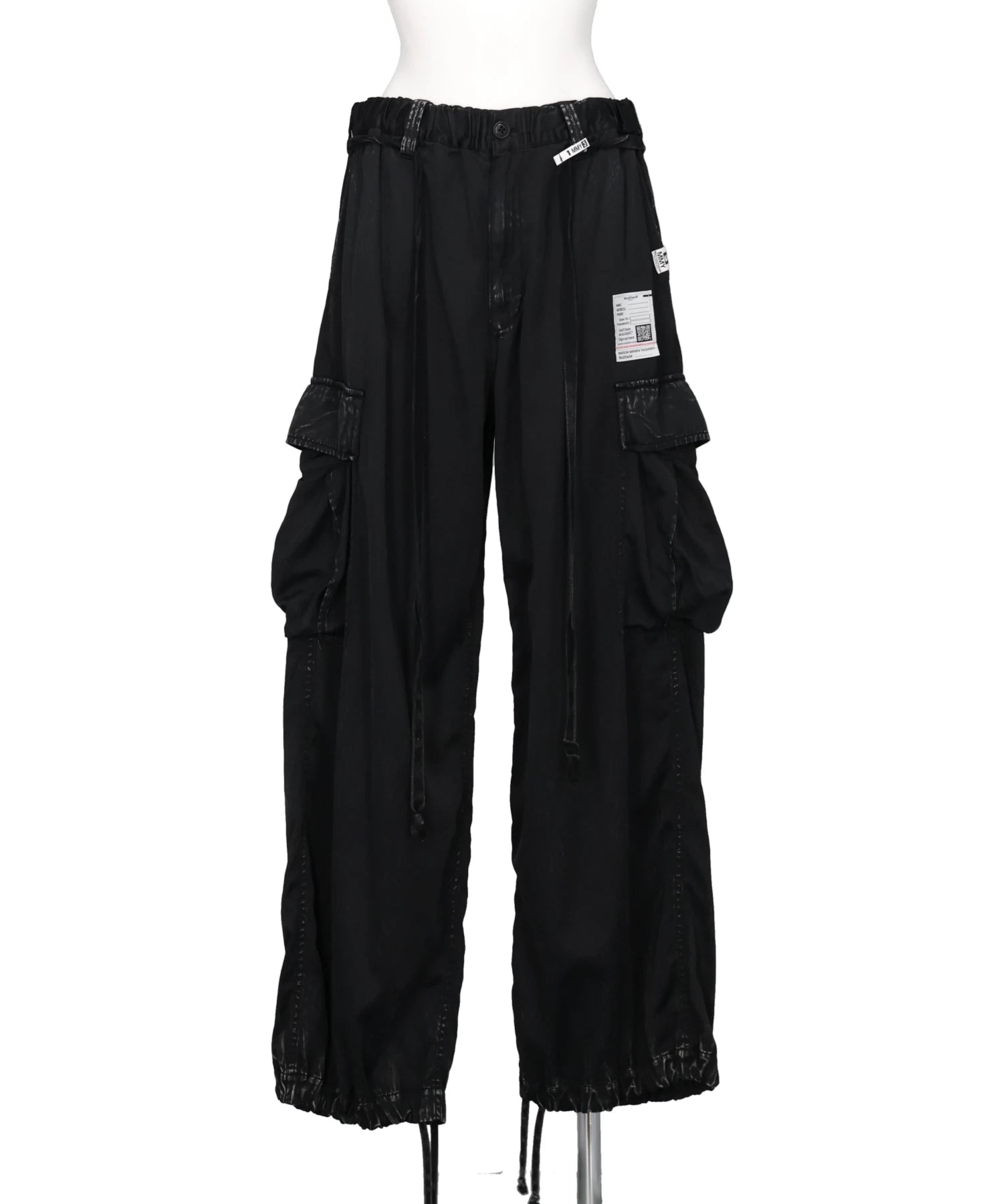 Maison MIHARA YASUHIRO(メゾンミハラヤスヒロ) 2026SS R/CO SATIN CARGO PANTS K16PT381