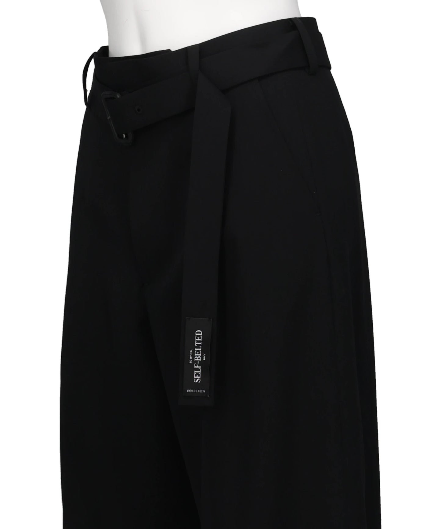 BELTED TROUSERS