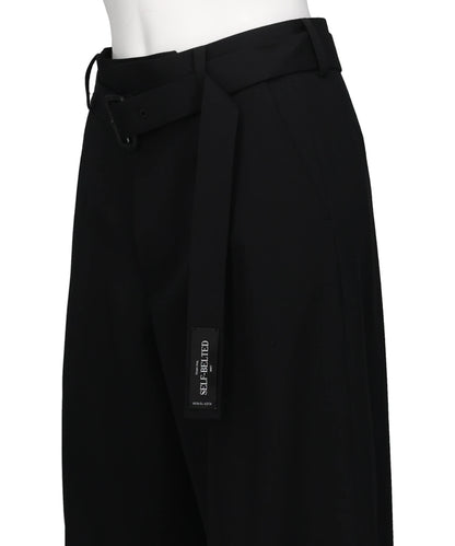 BELTED TROUSERS