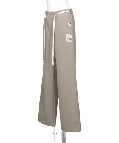 WOOLY TEXTURE EASY TROUSERS