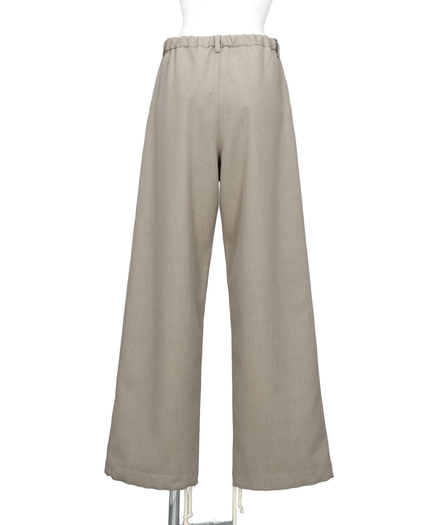 WOOLY TEXTURE EASY TROUSERS