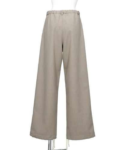 WOOLY TEXTURE EASY TROUSERS