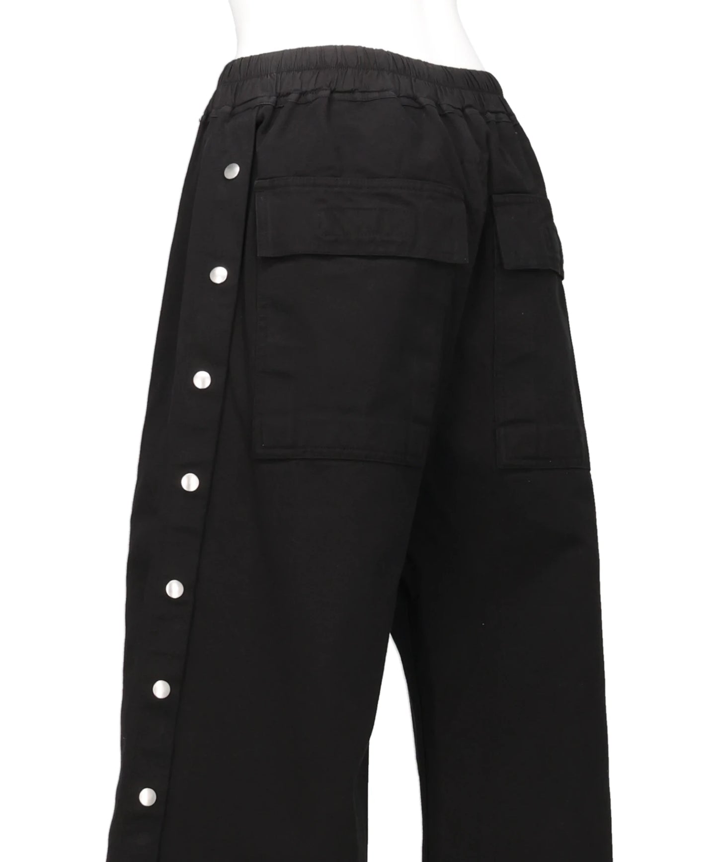 WIDE PUSHER PANTS - BLACK