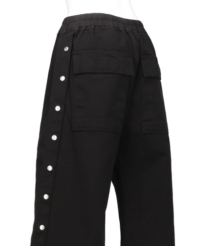 WIDE PUSHER PANTS - BLACK