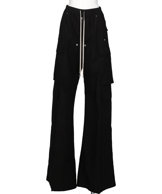 DRKSHDW(ダークシャドウ) 2026SS DOUBLE CARGO JUMBO BELAS - BLACK DS01F4324CR