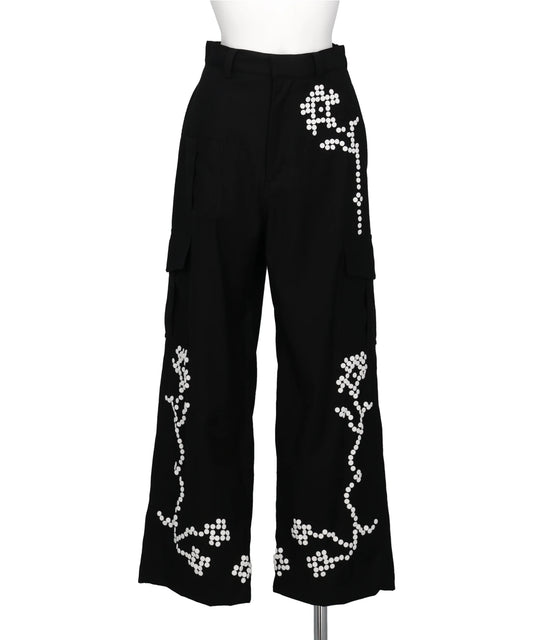 riv nobuhiko(リブノブヒコ) 2026SS AUBADE EMBROIDERY TROUSER PTSS261301
