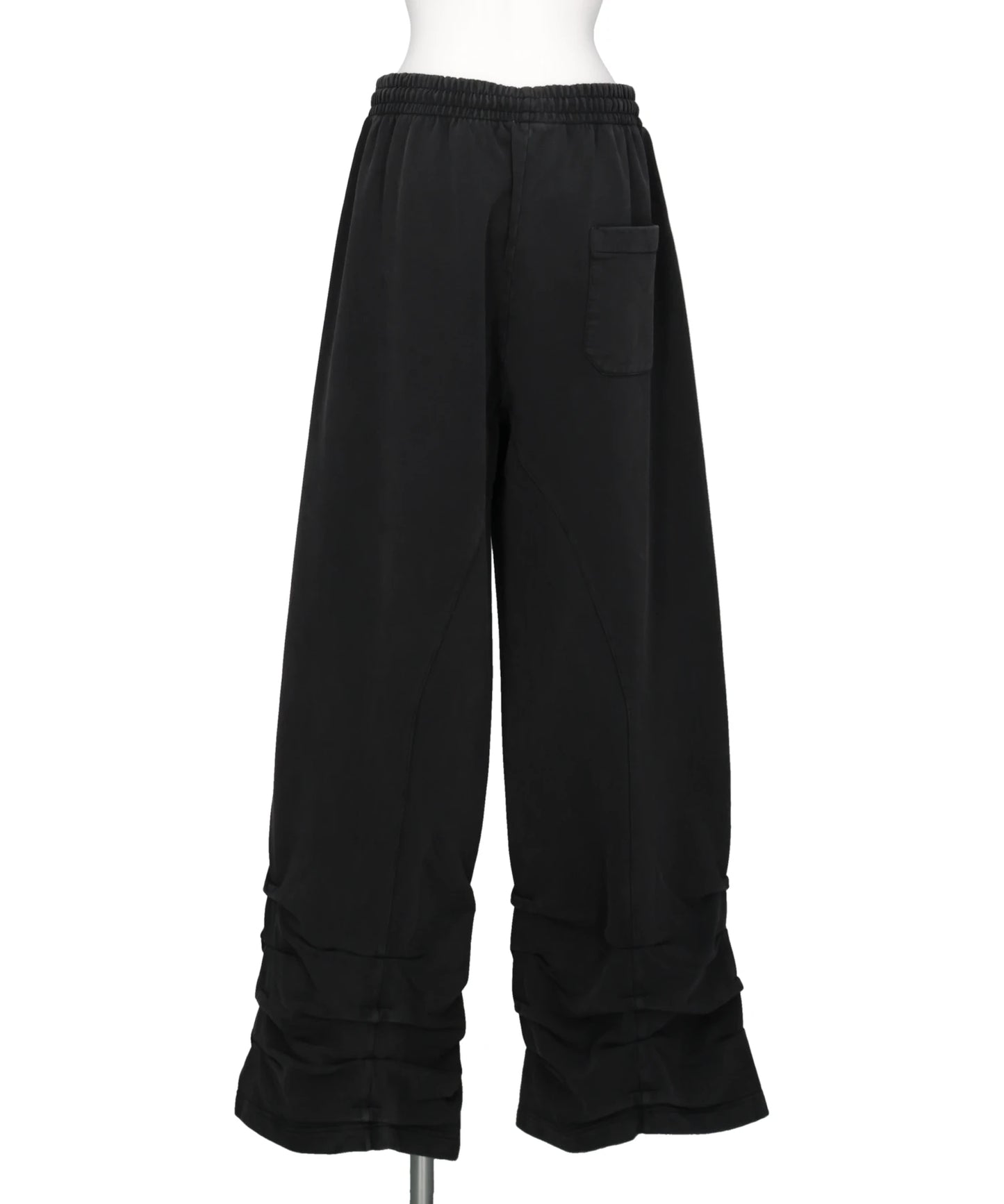 PLEATED TRACK PANTS