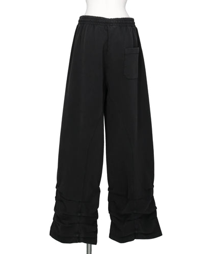 PLEATED TRACK PANTS