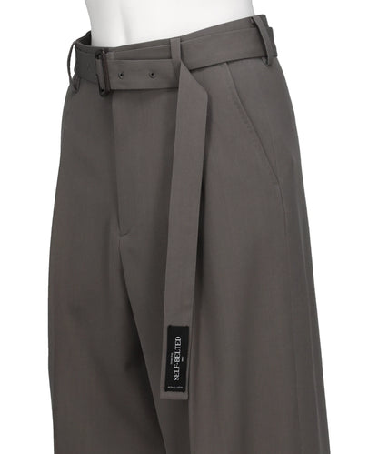 BELTED TROUSERS