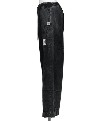 BLEACHED REPAIR SWEAT PANTS