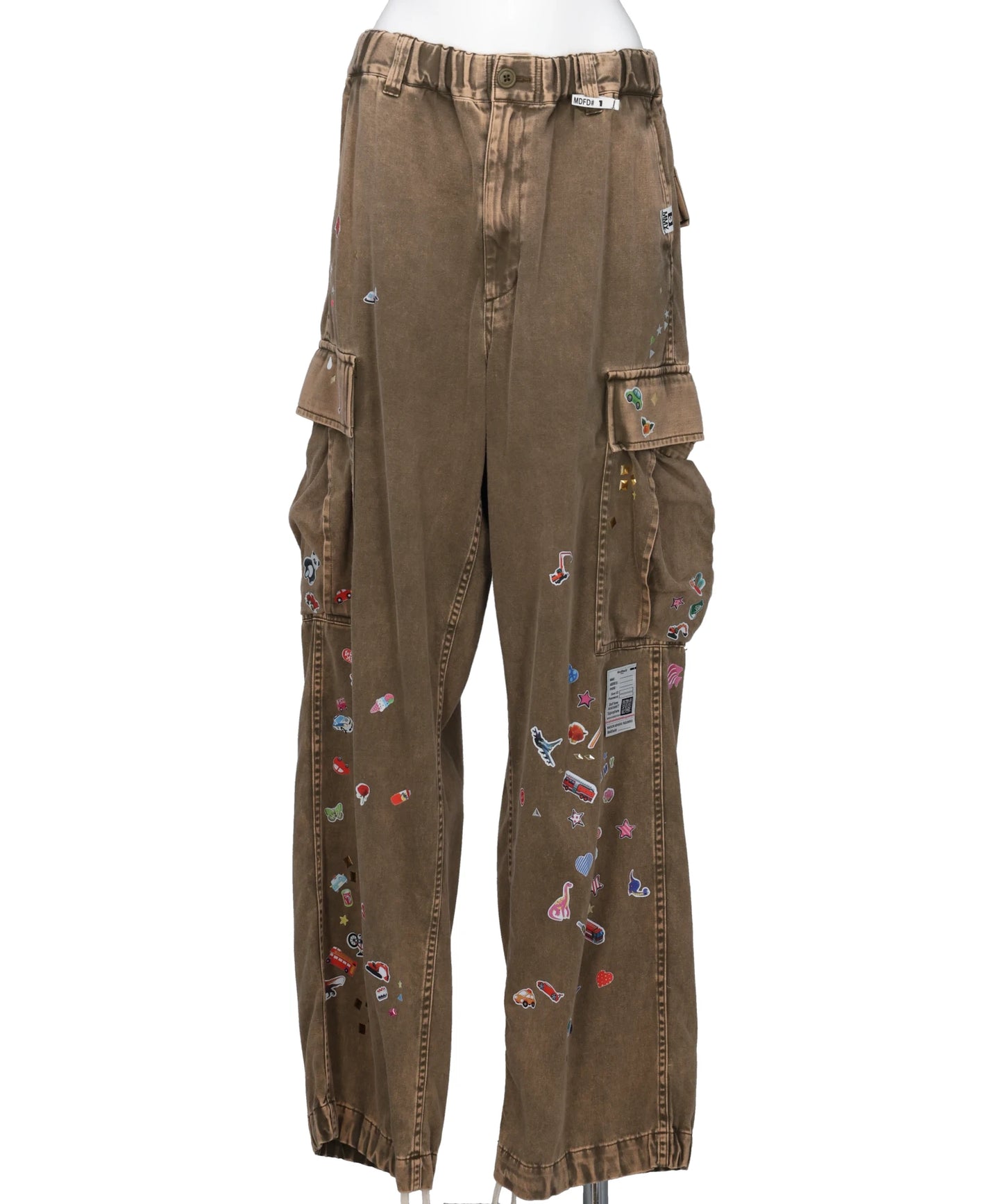 Maison MIHARA YASUHIRO(メゾンミハラヤスヒロ) MILITARY PANTS w KIDS STICKER