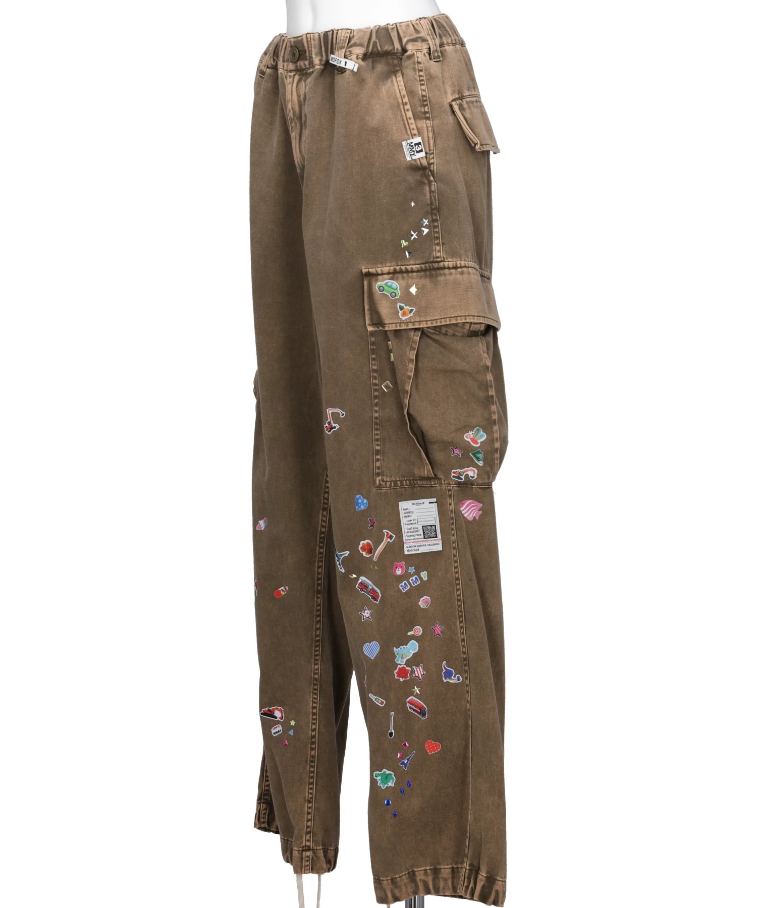 パンツ MIHARAYASUHIRO KidsStickerMilitary Pants Maison MIHARA YASUHIRO(メゾンミハラヤスヒロ) MILITARY PANTS w KIDS