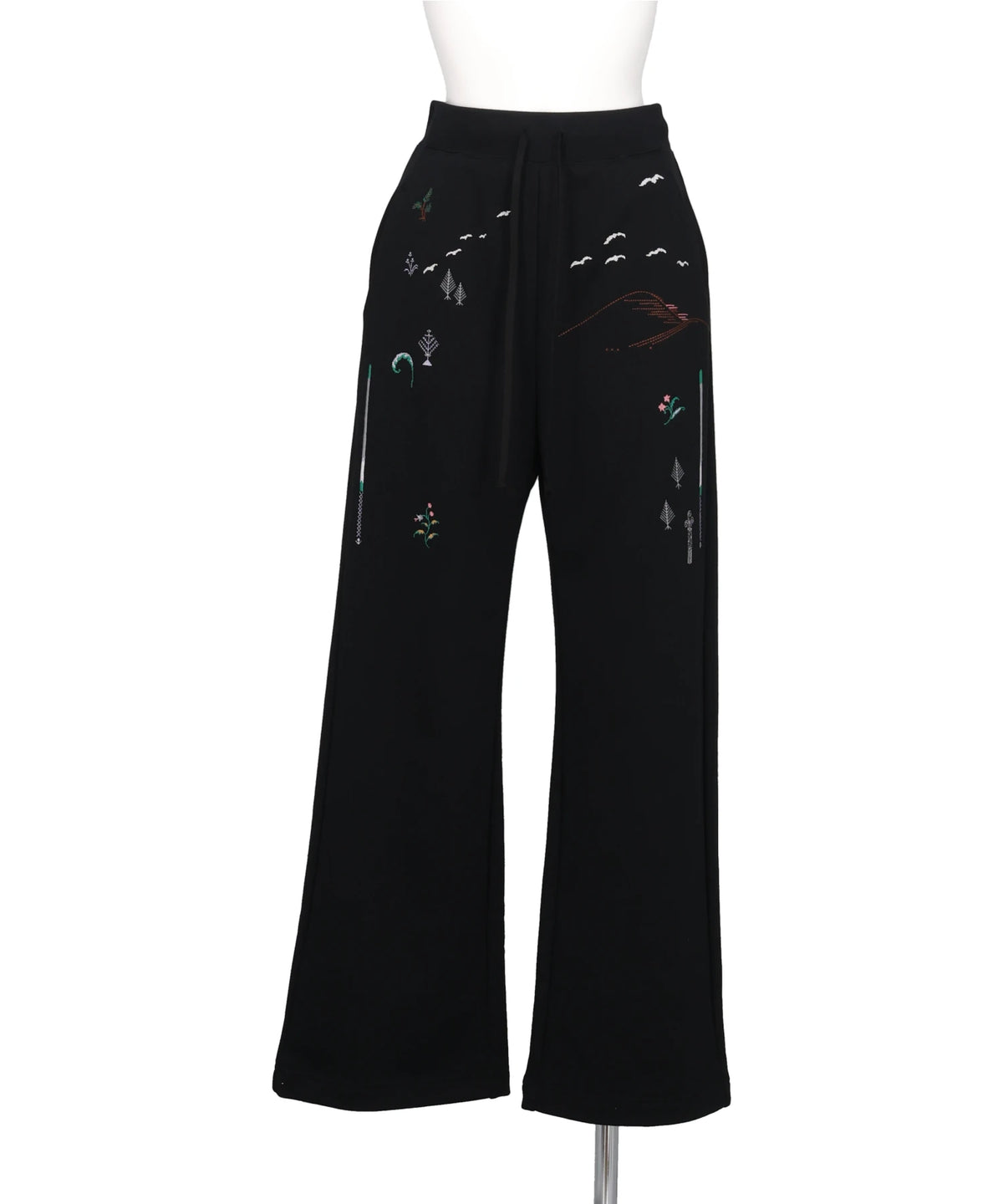 LANDSCAPE EMBROIDERY SWEAT TROUSERS