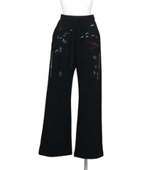 LANDSCAPE EMBROIDERY SWEAT TROUSERS