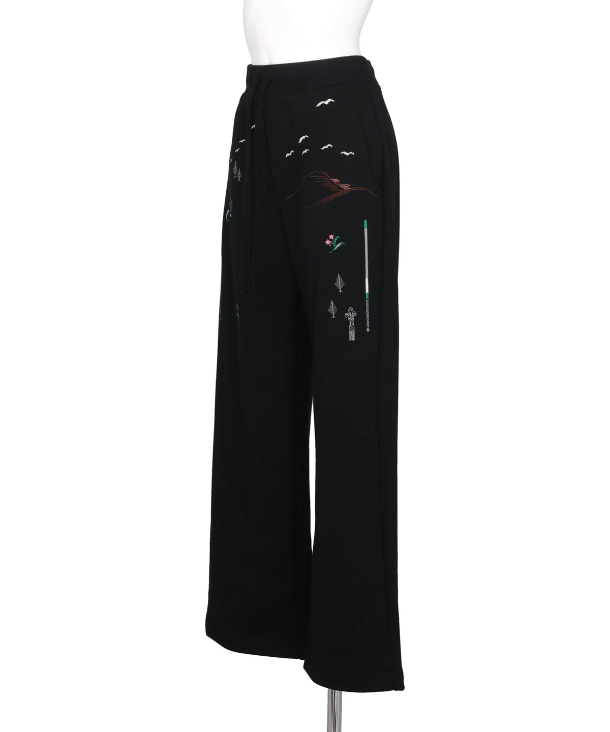 LANDSCAPE EMBROIDERY SWEAT TROUSERS