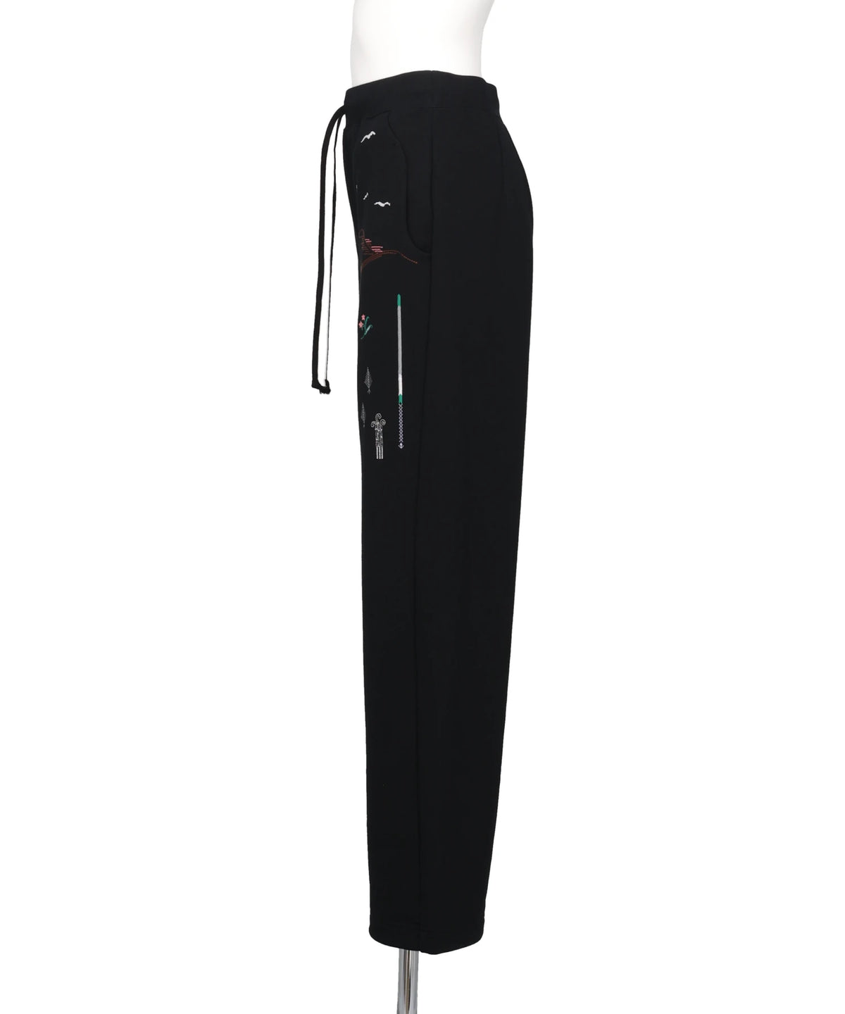 LANDSCAPE EMBROIDERY SWEAT TROUSERS