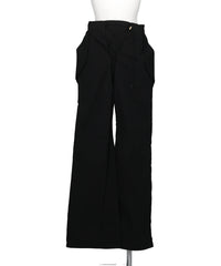 Mame Kurogouchi(マメ クロゴウチ) NYLON TYPEWRITER TROUSERS