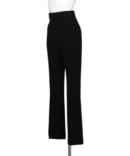TRIACETATE HIGH-WAISTED CENTER-CREASE SUIT TROUSERS