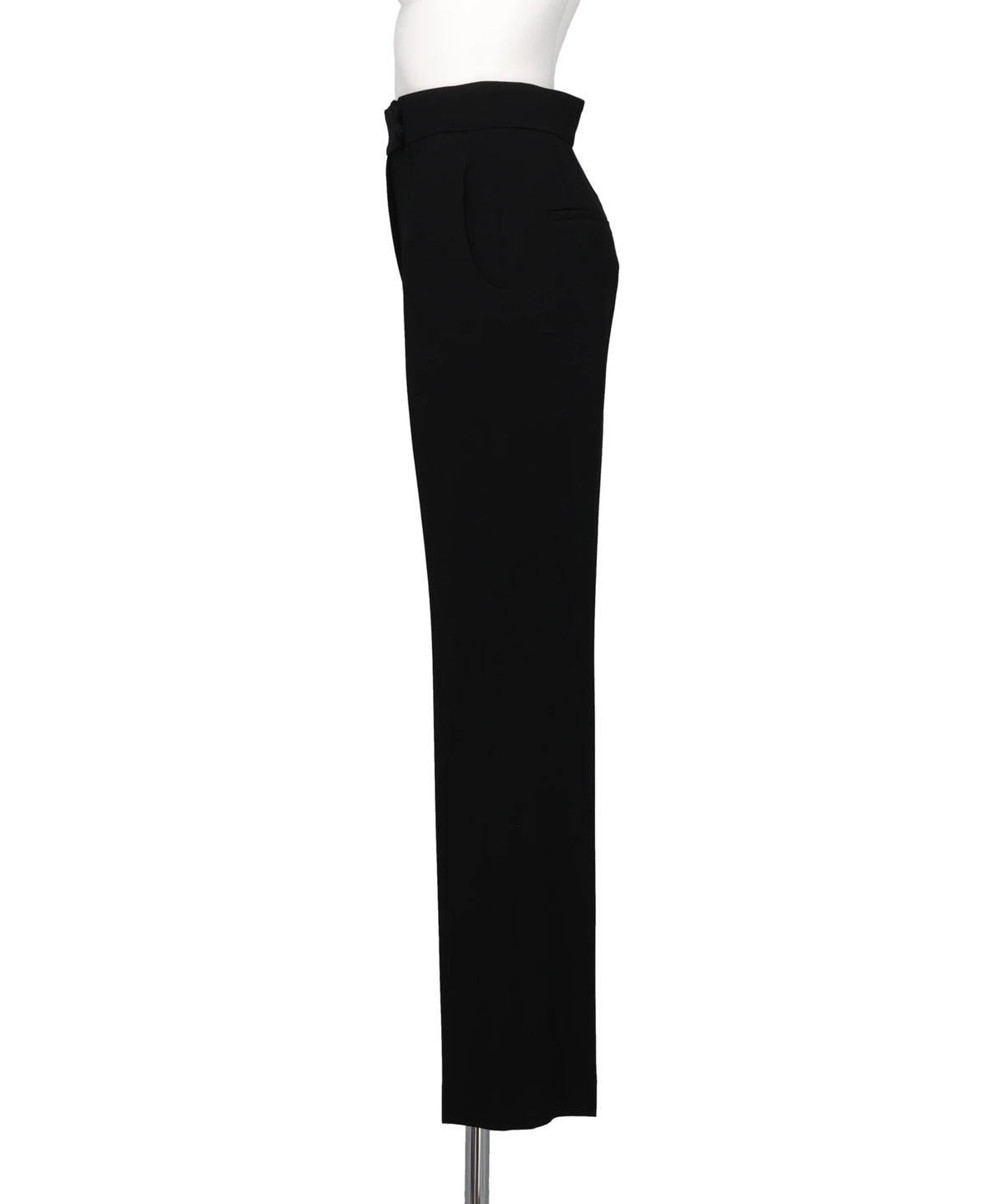 TRIACETATE HIGH-WAISTED CENTER-CREASE SUIT TROUSERS