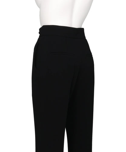 TRIACETATE HIGH-WAISTED CENTER-CREASE SUIT TROUSERS