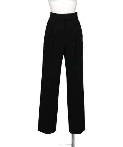 Mame Kurogouchi(マメクロゴウチ) 2026AW TRIACETATE HIGH WAISTED TUCKED TROUSERS MM26FW-PT603