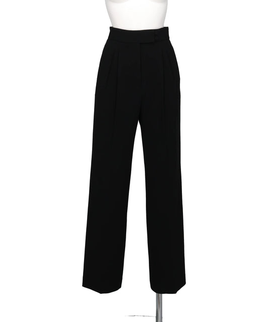 Mame Kurogouchi(マメクロゴウチ) 2026AW TRIACETATE HIGH WAISTED TUCKED TROUSERS MM26FW-PT603