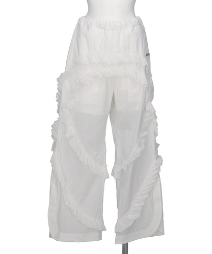 naokitomizuka WILD THINGS FRILLED PANTS