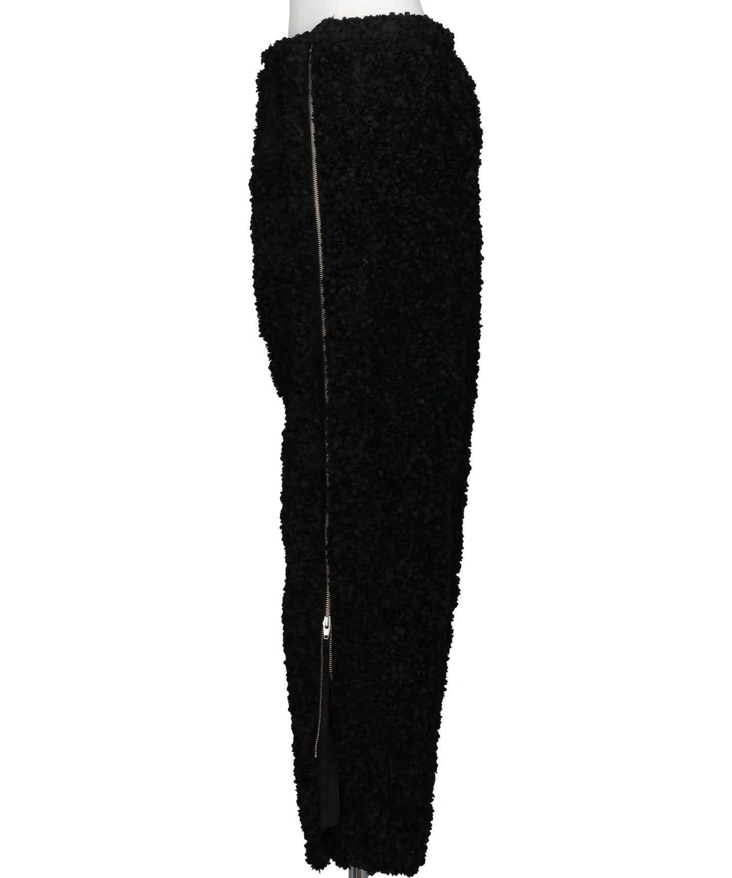 SIDE-ZIP FLOWER PANTS