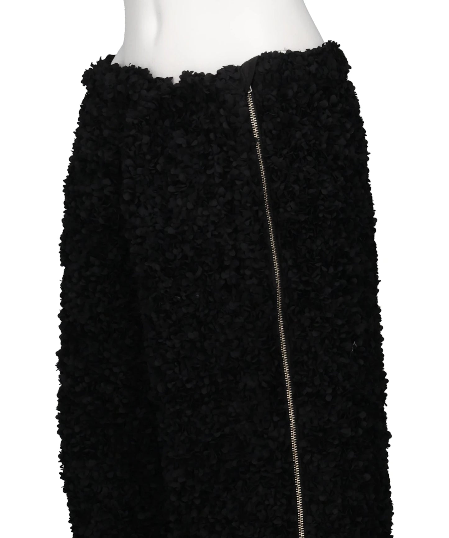 SIDE-ZIP FLOWER PANTS