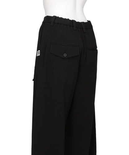LAYERED HEM HOUNDSTOOTH PANTS
