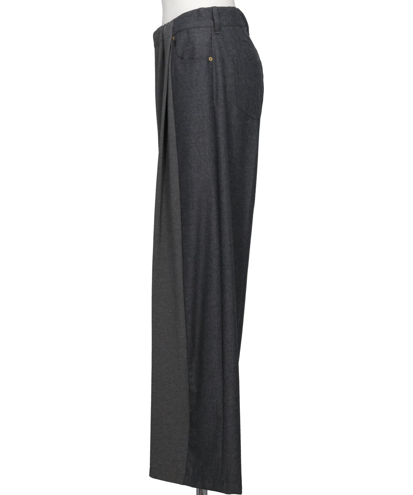 FLANNEL COMBI TROUSERS