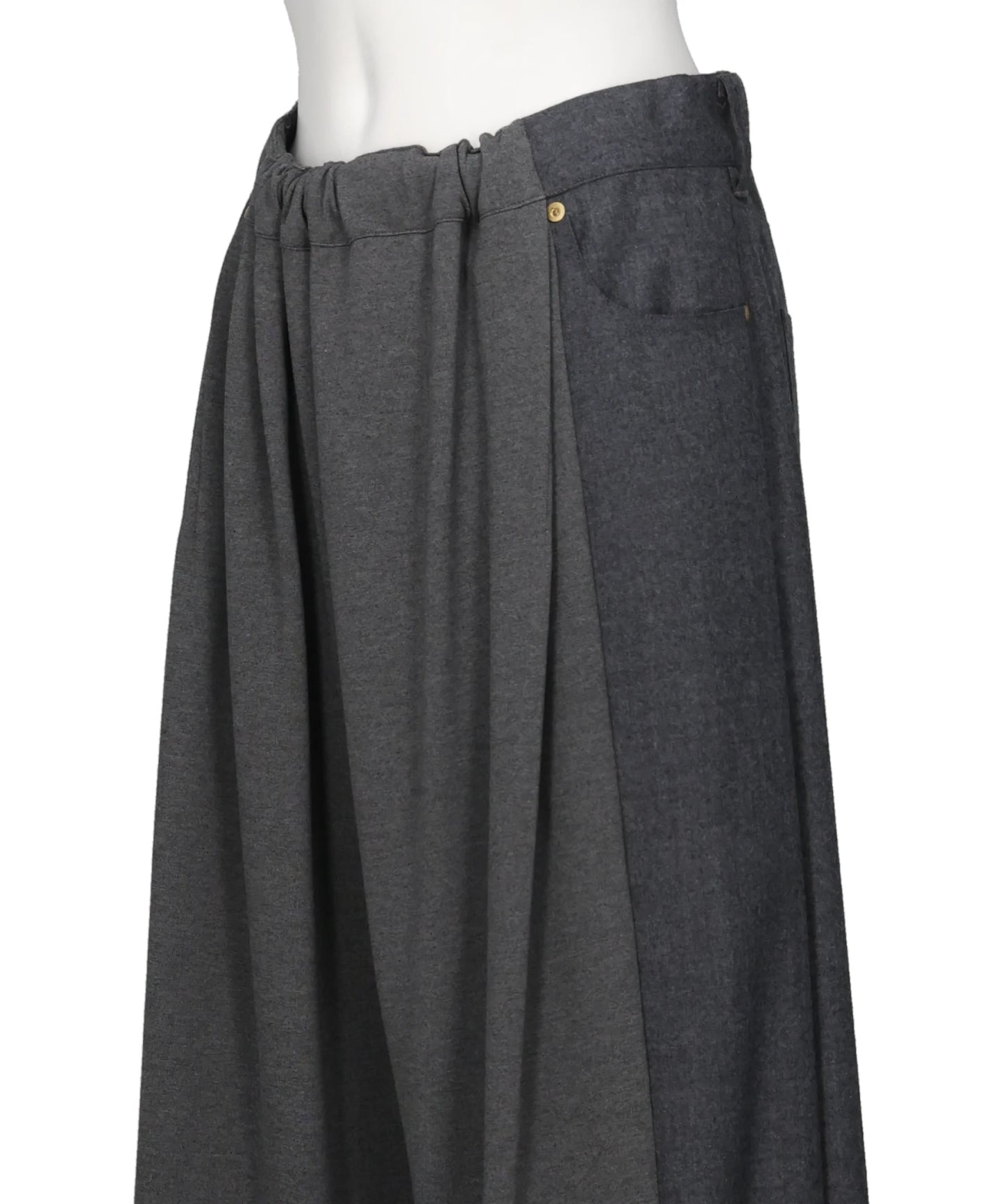 FLANNEL COMBI TROUSERS