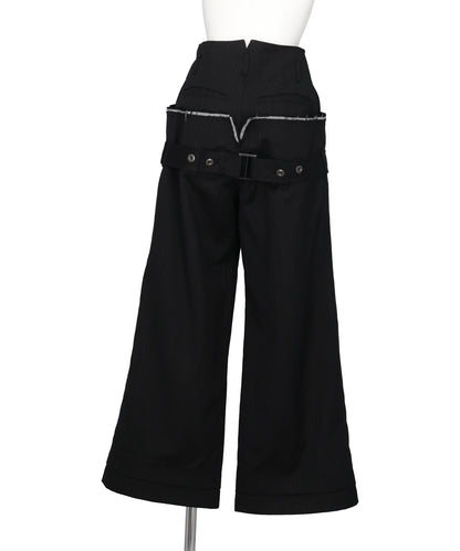 DOUBLE WAIST TROUSERS