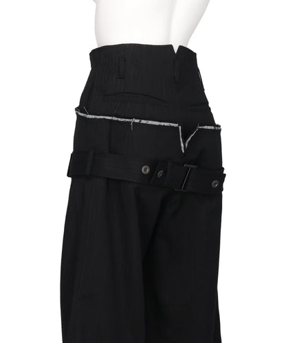 DOUBLE WAIST TROUSERS